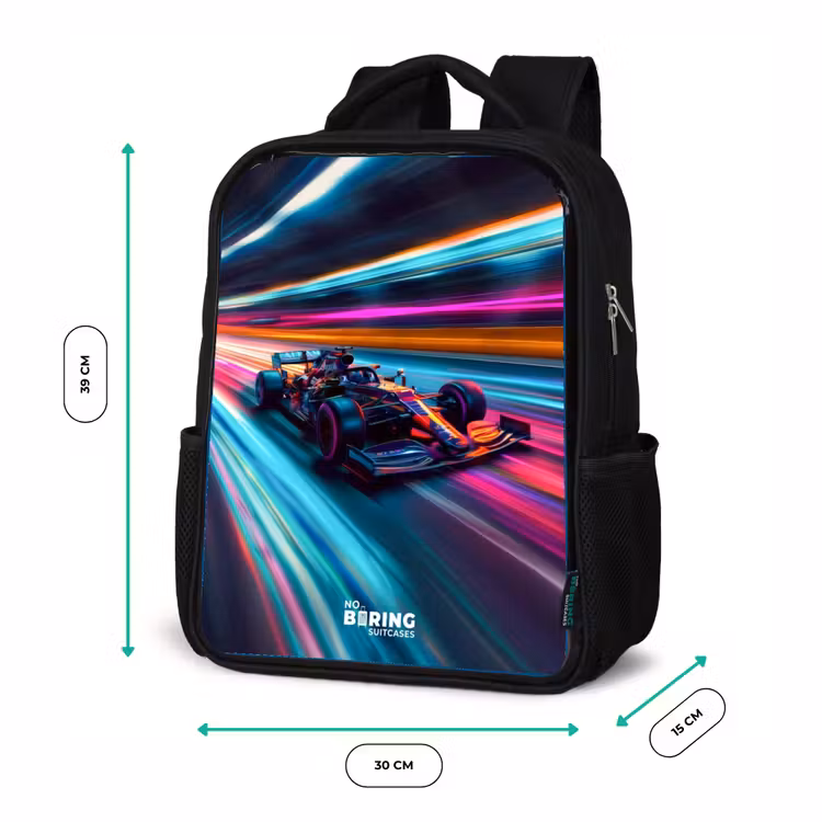 Spectrum speedster Rugzak - Zwart middel -productfoto_formaten