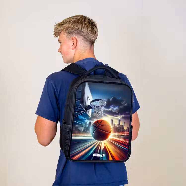 Slam dunk Rugzak - Zwart middel -sfeer8