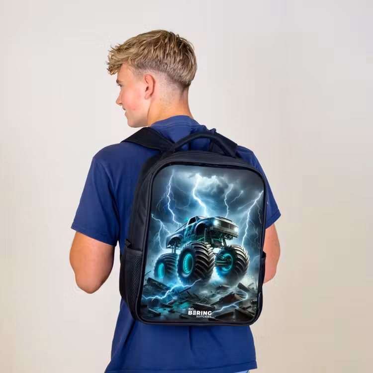 Thunder Wheels Rugzak - Zwart middel -sfeer8
