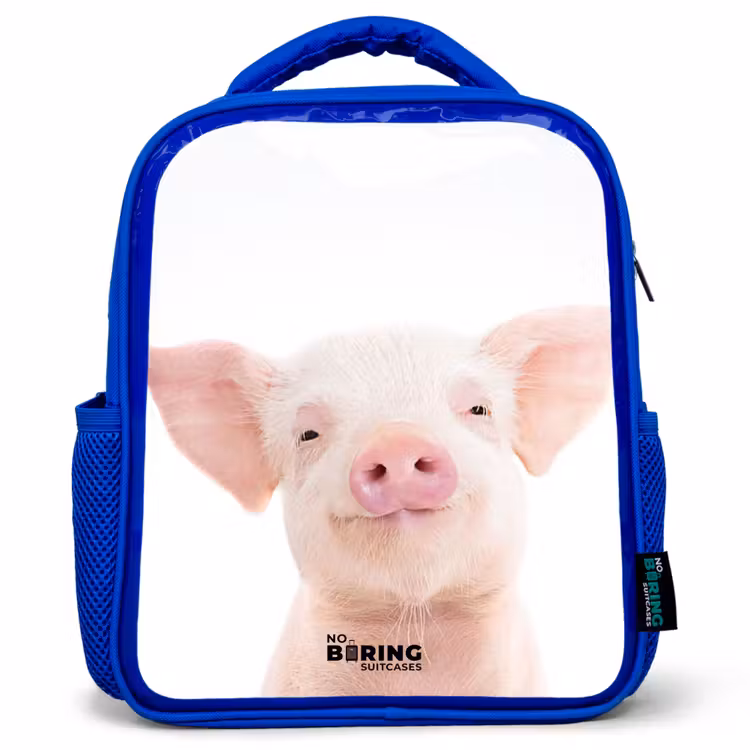 Binky Big Kinderrugzak - Blauw middel -3d