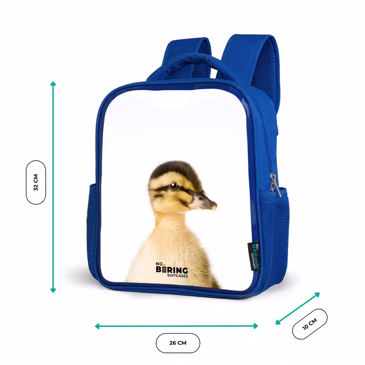 Daisy Duck Kinderrugzak - Blauw middel -productfoto_formaten