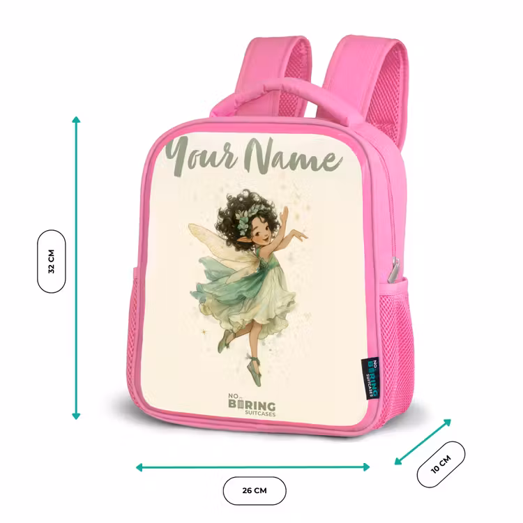 Dansende bosfee Kinderrugzak - Roze middel -productfoto_formaten