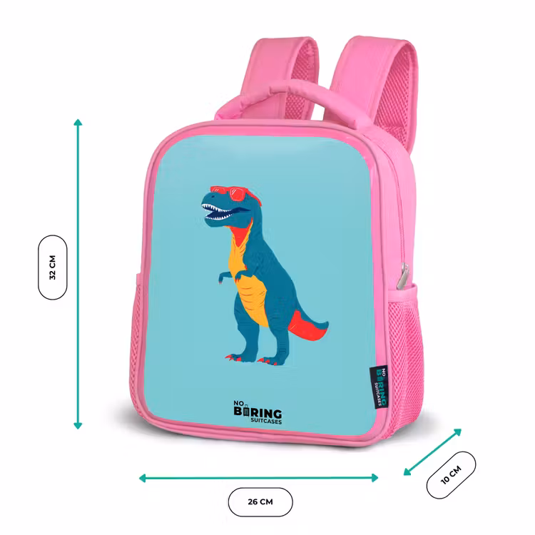 Dino - Dier - Zonnebril Kinderrugzak - Roze middel -productfoto_formaten