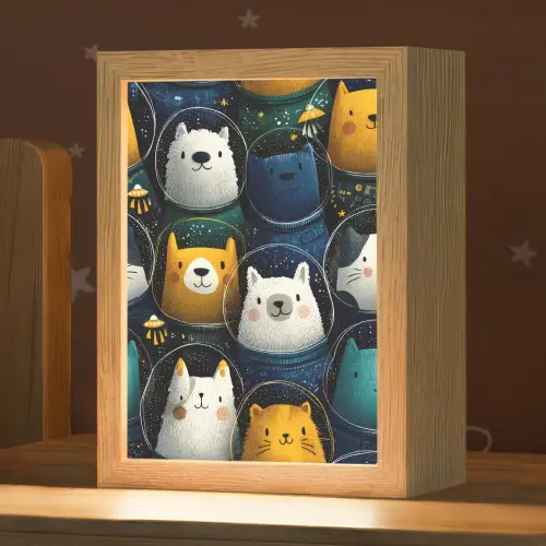Dieren - Ruimtepakken - Sterren Light Box met kabel klein -zzz_3d_website