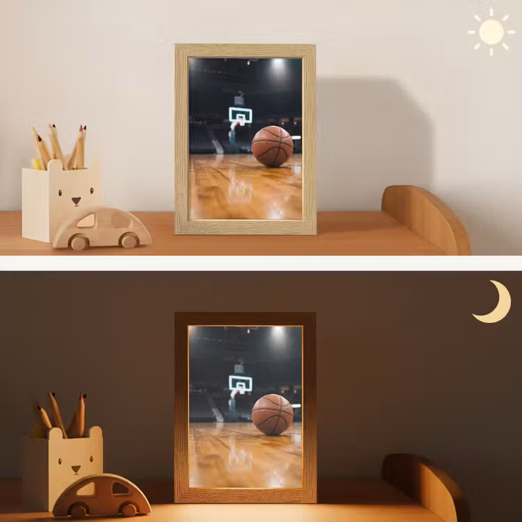 Basketbal - Arena - Sport Light Box met kabel (Kinderlampje) klein -sfeer3_kind