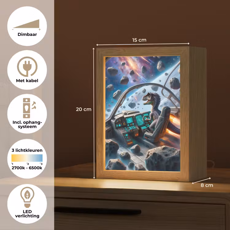 Dino - Ruimte - Jongens Light Box met kabel klein -USP_NL