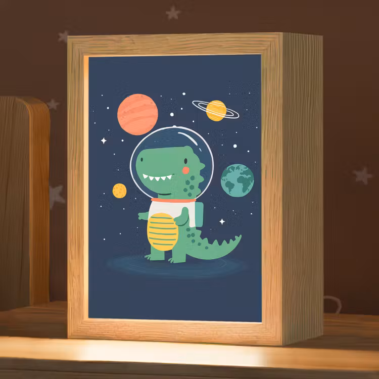 Dino - Ruimtepak - Planeten Light Box met kabel klein -zzz_3d_website