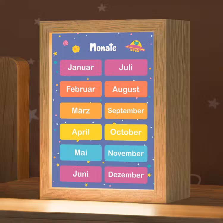 Educatief - Maanden - Ruimte - Leren Light Box met kabel klein -zzz_3d_website