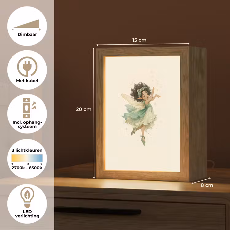 Fee - Groen - Magie Light Box met kabel klein -USP_NL