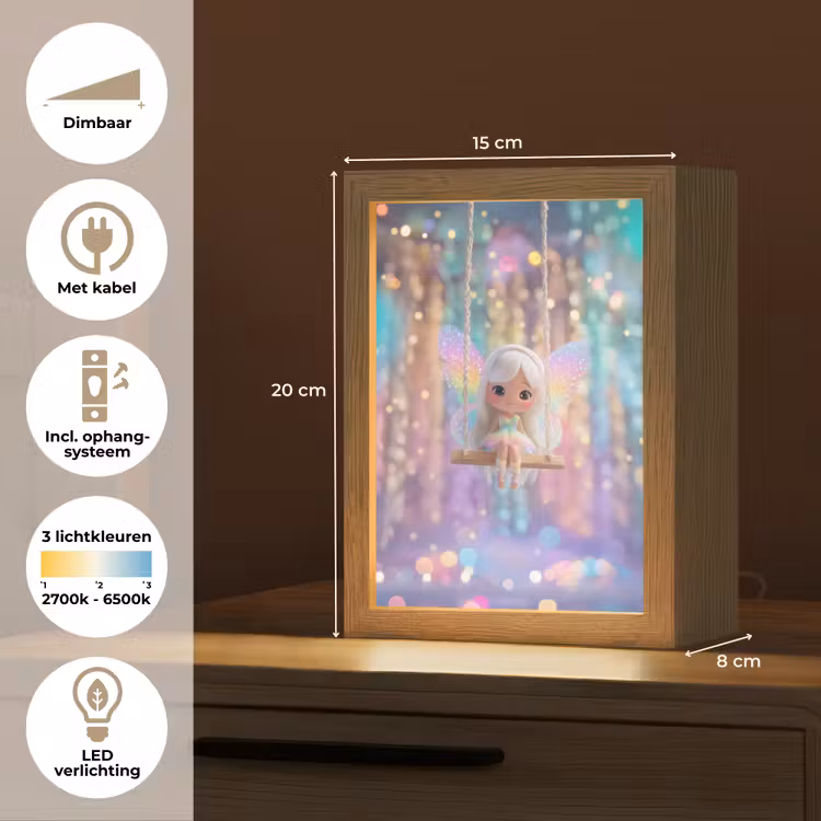 Fee - Schommel - Paars - Glinsters Light Box met kabel klein -USP_NL