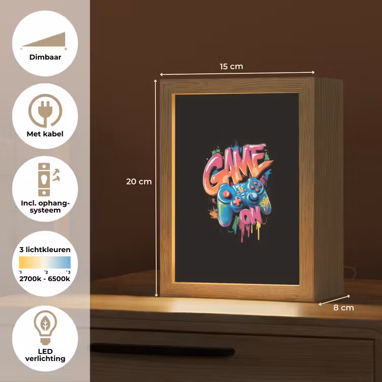 Illustratie - Graffiti - Kleurrijk - Controller Light Box met kabel klein -USP_NL