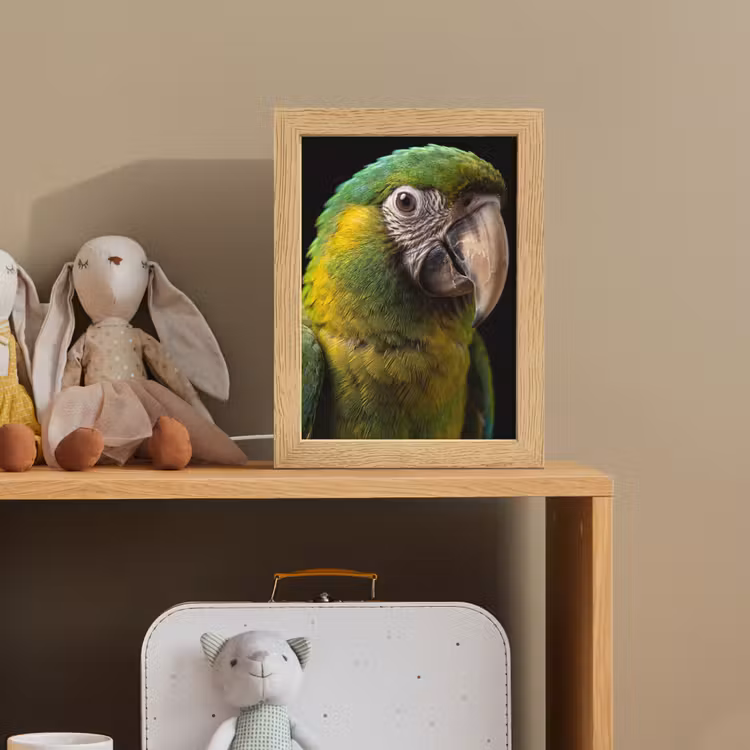 Ara - Portret - Groen Light Box met kabel (Kinderlampje) klein -sfeer2_kind
