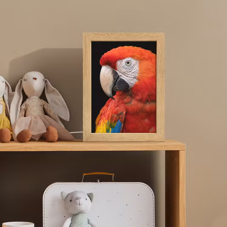 Ara - Portret - Rood Light Box met kabel (Kinderlampje) klein -sfeer2_kind