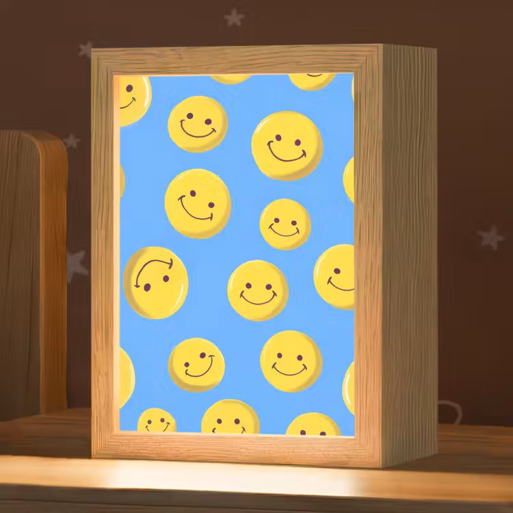 Smileys - Geel - Blauw Light Box met kabel klein -zzz_3d_website