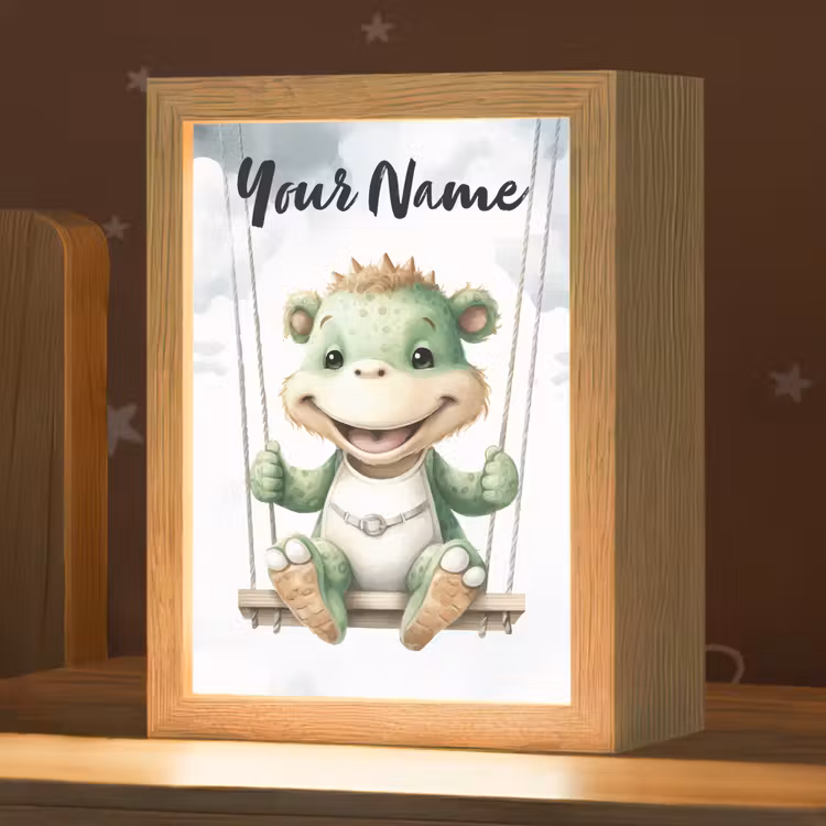 Dino - Baby dier - Kinderen Light Box met kabel (Kinderlampje) klein -zzz_3d_website