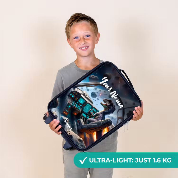 Astrodino Kinderkoffer - Zwart klein -sfeer4_UK