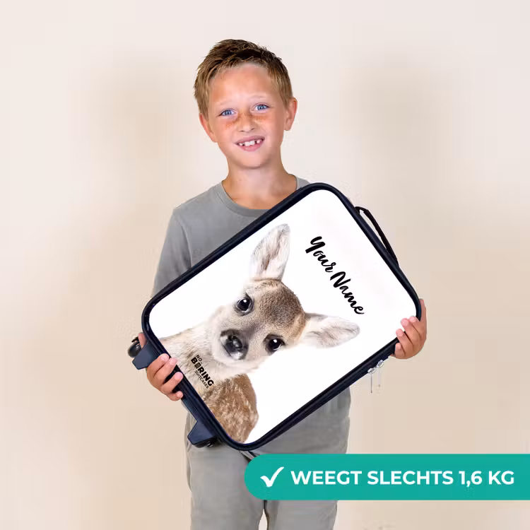 Bambino Kinderkoffer - Zwart klein -sfeer4_NL