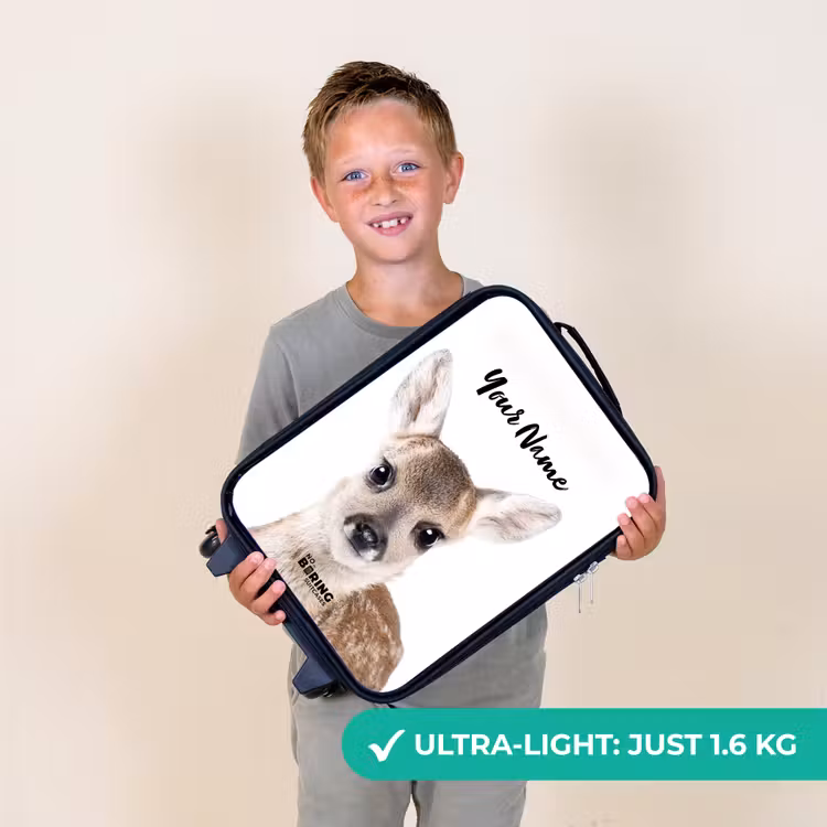 Bambino Kinderkoffer - Zwart klein -sfeer4_UK