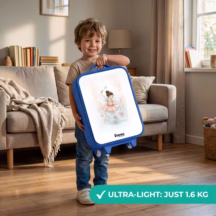 Ballerina - Elf - Fee Kinderkoffer - Blauw klein -sfeer2_EN