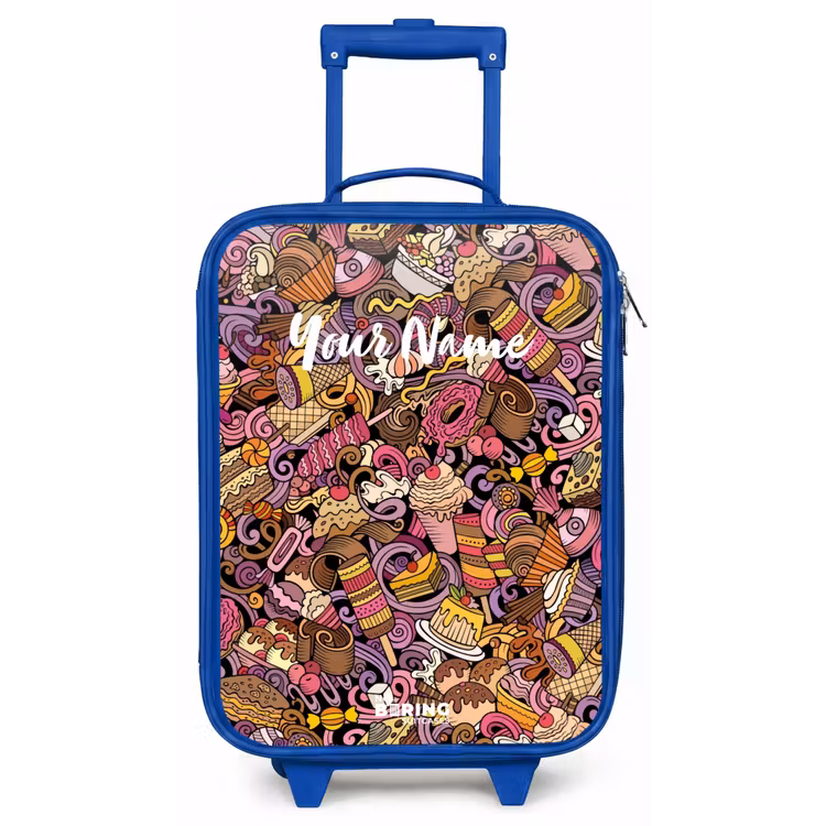 Sweet surprises Kinderkoffer - Blauw klein -zz3dotto