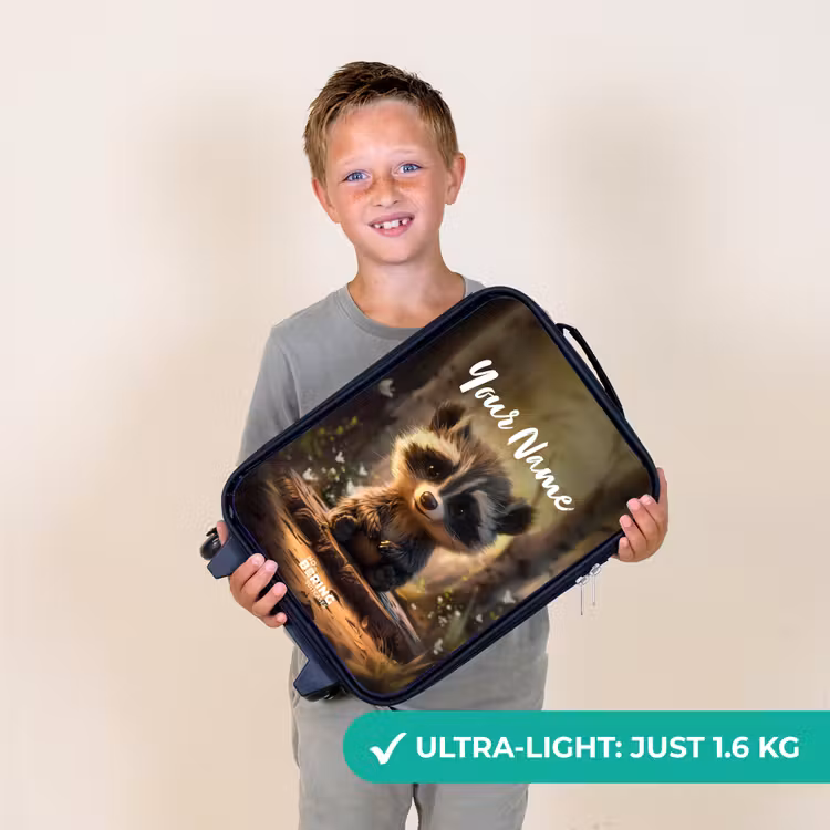 Bobby Bosboom Kinderkoffer - Zwart klein -sfeer4_UK