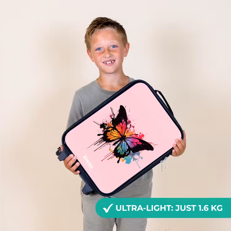 Vlinderverf Kinderkoffer - Zwart klein -sfeer4_UK
