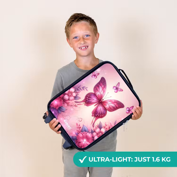 Vlindervallei Kinderkoffer - Zwart klein -sfeer4_UK