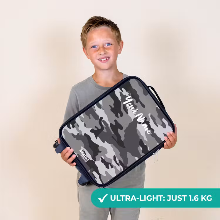 Camogrijs Kinderkoffer - Zwart klein -sfeer4_UK