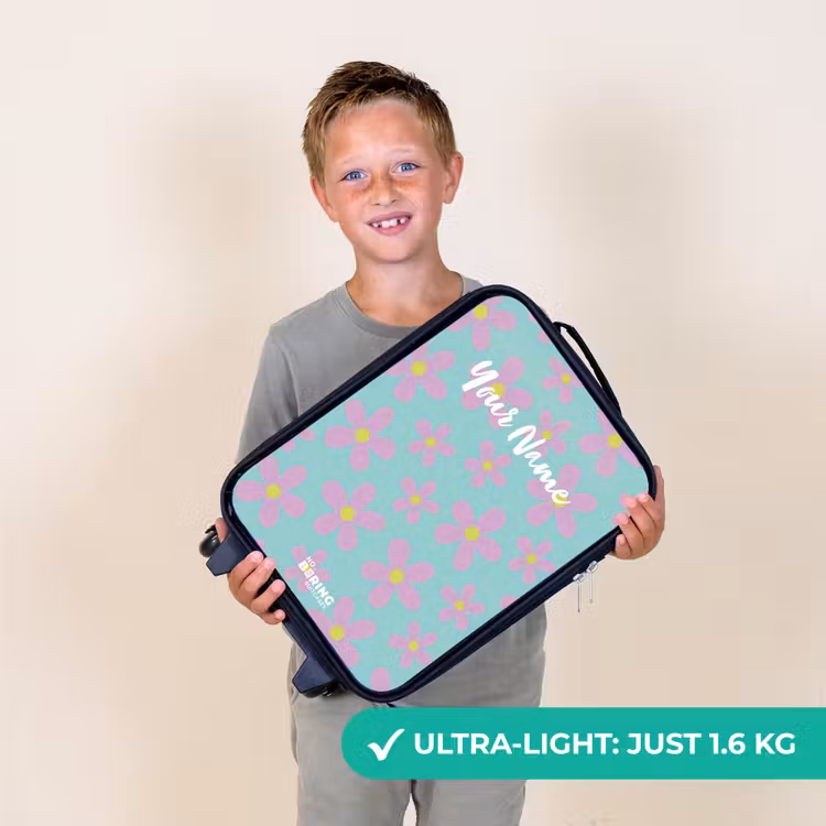 Madeliefjesmania mint Kinderkoffer - Zwart klein -sfeer4_UK