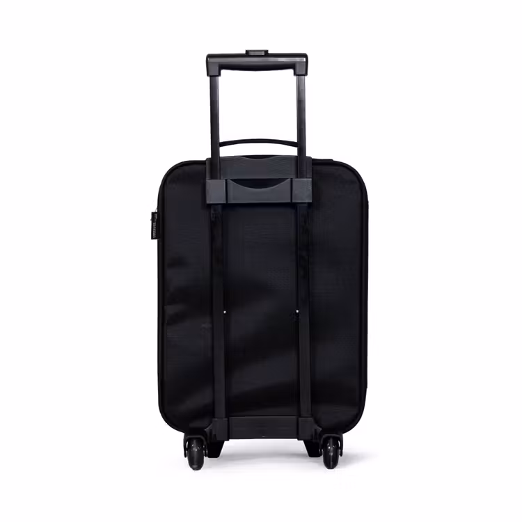 Dino - Dier - Blauw - Groen Kinderkoffer - Zwart klein -achterkant