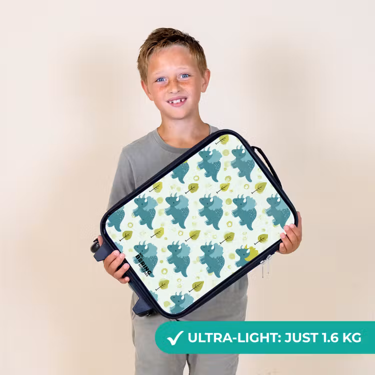 Dinos - Patroon - Natuur Kinderkoffer - Zwart klein -sfeer4_UK