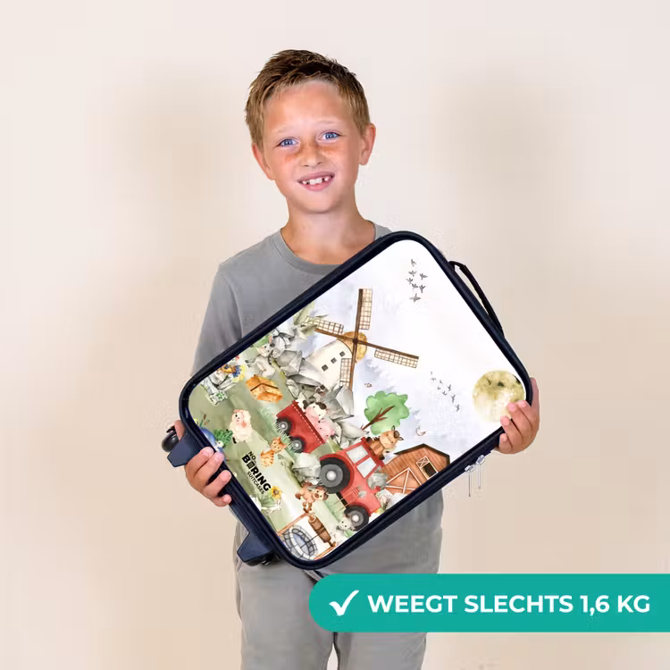Boerderij belevenis Kinderkoffer - Zwart klein -sfeer4_NL