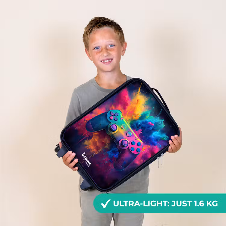 Game - Controller - Kleurrijk - Explosie Kinderkoffer - Zwart klein -sfeer4_UK
