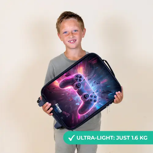 Game - Controller - Neon Kinderkoffer - Zwart klein -sfeer4_UK