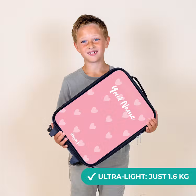 Hartjesritme Kinderkoffer - Zwart klein -sfeer4_UK