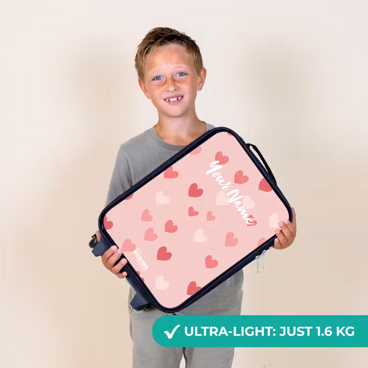 Hartjes Kinderkoffer - Zwart klein -sfeer4_UK