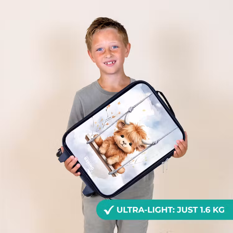 Hennie hooglander Kinderkoffer - Zwart klein -sfeer4_UK