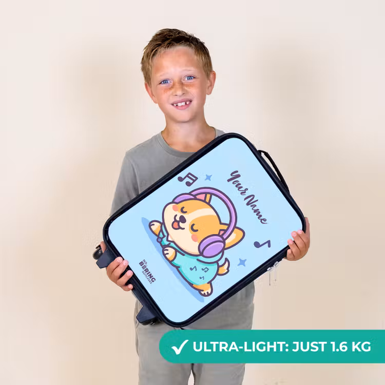 Kawai - Hond - Muziek Kinderkoffer - Zwart klein -sfeer4_UK