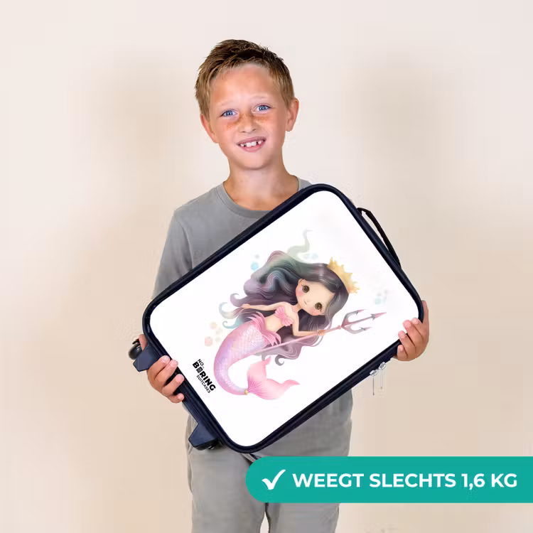 Kyra koraalprinses Kinderkoffer - Zwart klein -sfeer4_NL