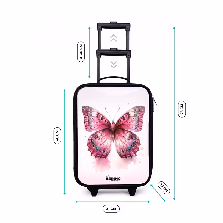 Mystieke monarch Kinderkoffer - Zwart klein -productfoto_formaten