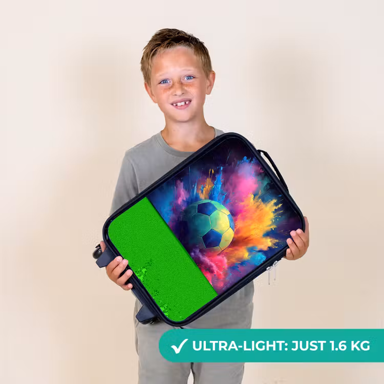 Neon - Bal - Kleurrijk Kinderkoffer - Zwart klein -sfeer4_UK