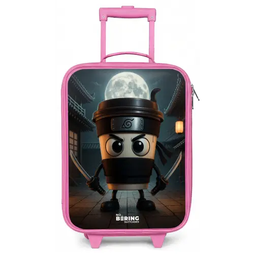 Capuchino Assassino Kinderkoffer - Roze klein -zz3dotto