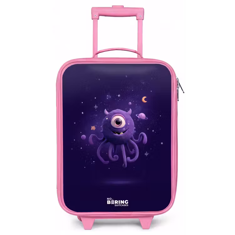 Kosmisch tentakelmonster Kinderkoffer - Roze klein -zz3dotto