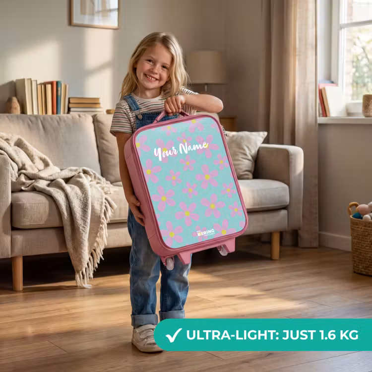 Madeliefjesmania mint Kinderkoffer - Roze klein -sfeer2_EN