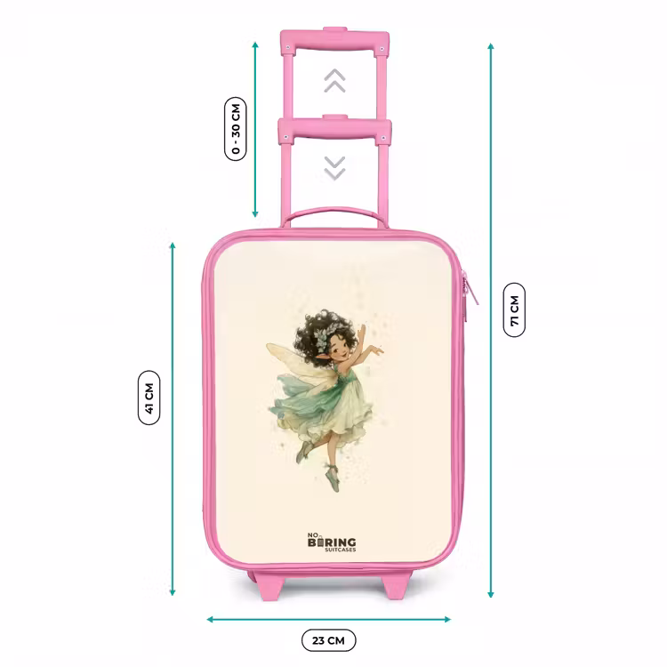 Dansende bosfee Kinderkoffer - Roze klein -productfoto_formaten