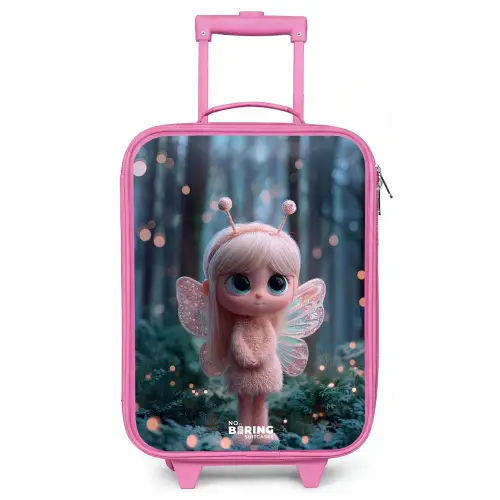 Fairy - Bos - Glitters Kinderkoffer - Roze klein -zz3dotto
