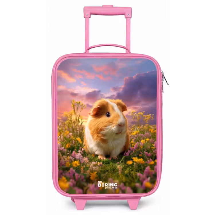 Cavia - Natuur - Dier Kinderkoffer - Roze klein -zz3dotto