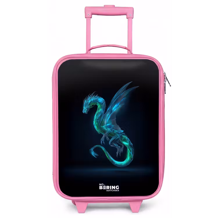 Legendarische cyberdraak Kinderkoffer - Roze klein -zz3dotto