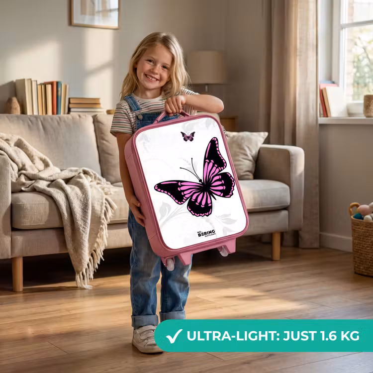 Magenta monarch Kinderkoffer - Roze klein -sfeer2_EN