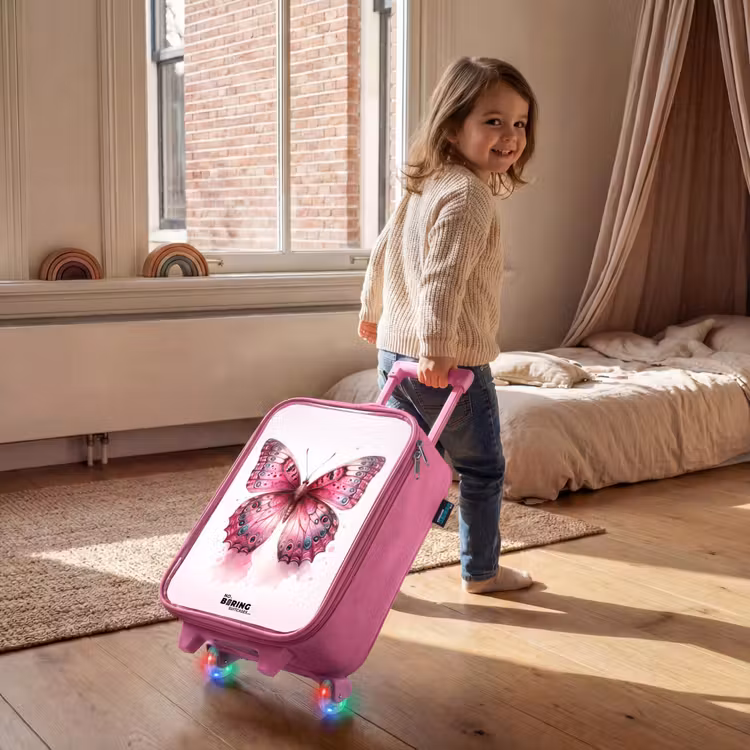 Mystieke monarch Kinderkoffer - Roze klein -sfeer1